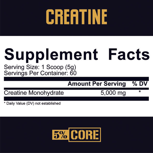 PurePower Creatine Monohydrate container on a gym bench with weights in the background.