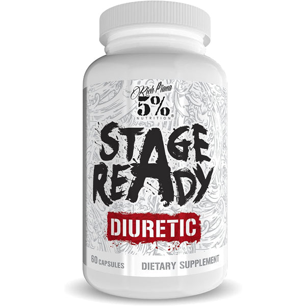 Elite Stage Ready Diuretic Capsules showcasing the bottle design and label.