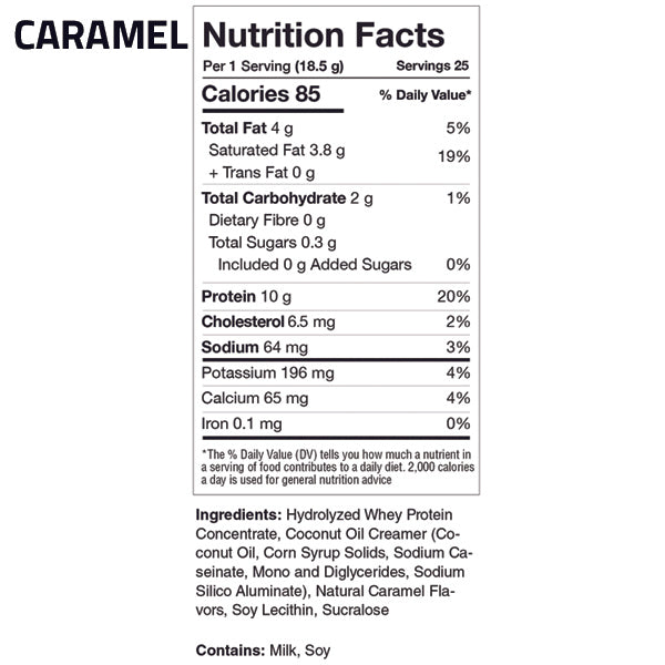Lifestyle photo of protein creamer used in oatmeal and baking recipes for added nutrition