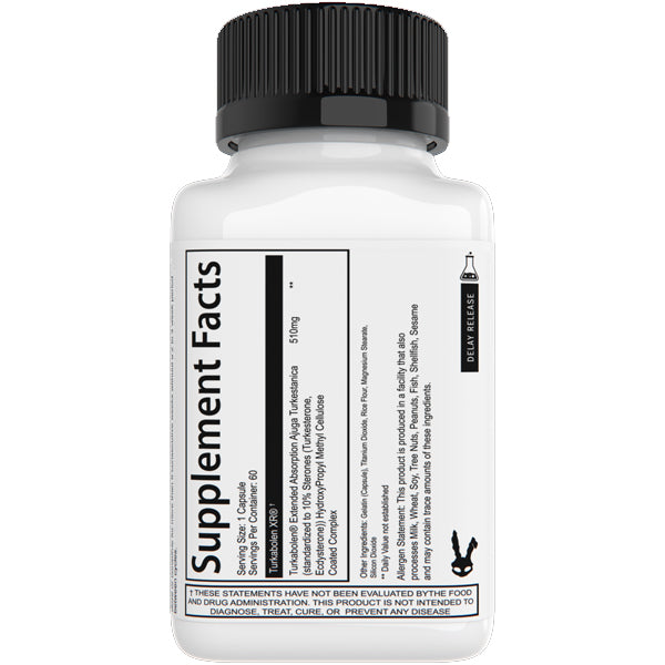 Close-up of capsule showing extended release coating for bodybuilding support