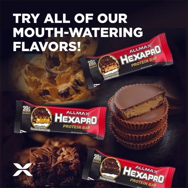 Hexapro Protein Bar being enjoyed after a workout, ideal for muscle recovery.