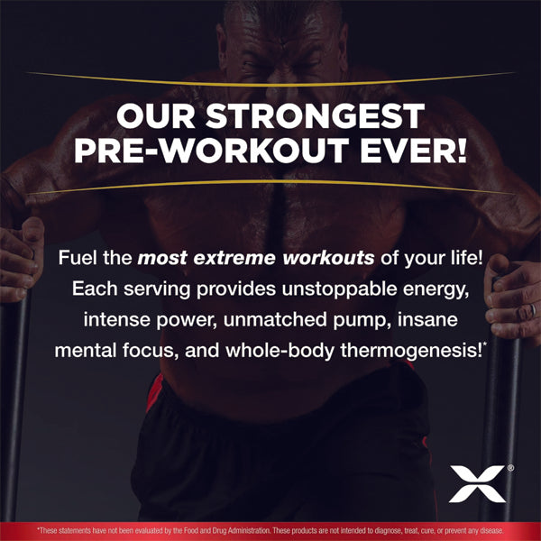 Athlete mixing Impact Igniter Xtreme for intense workout boost