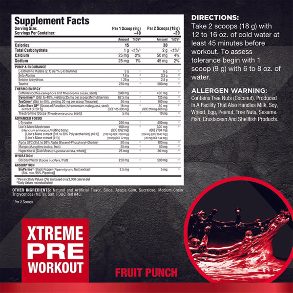 Athlete mixing Impact Igniter Xtreme for intense workout boost