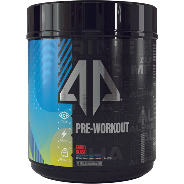 Athlete mixing pre-workout powder with water before workout