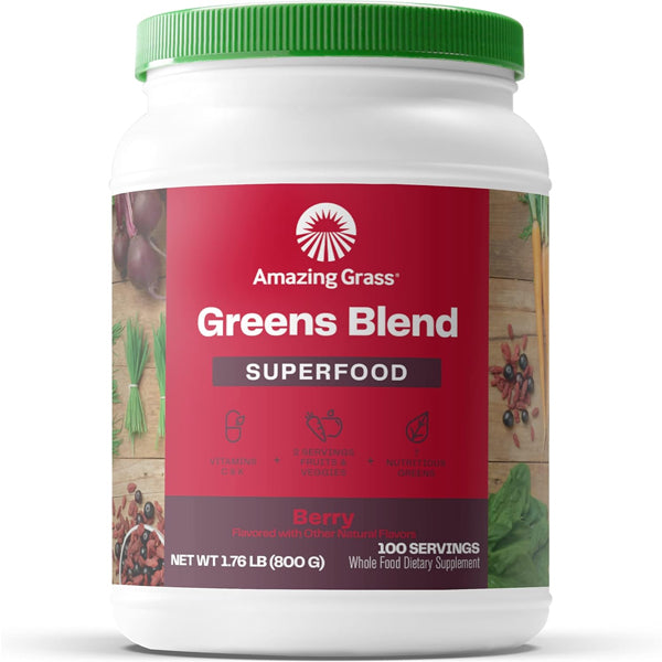 NutriGreens Superfood Blend in a vibrant bowl showcasing its rich green color and texture.