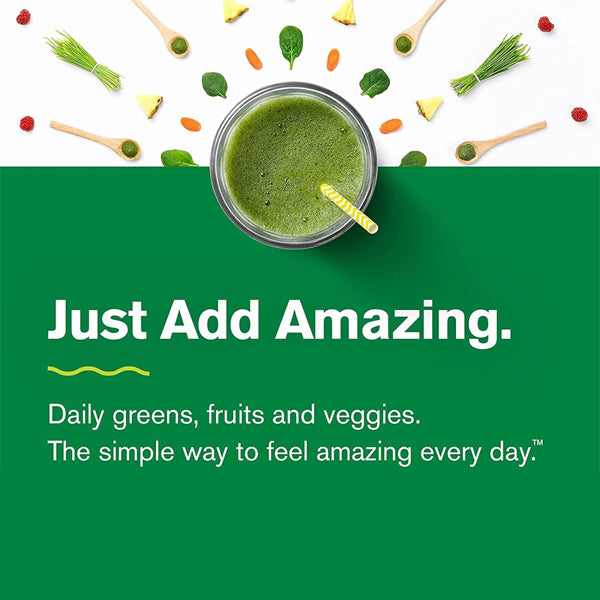 Scoop of organic wheat grass powder highlighting its vibrant green color.