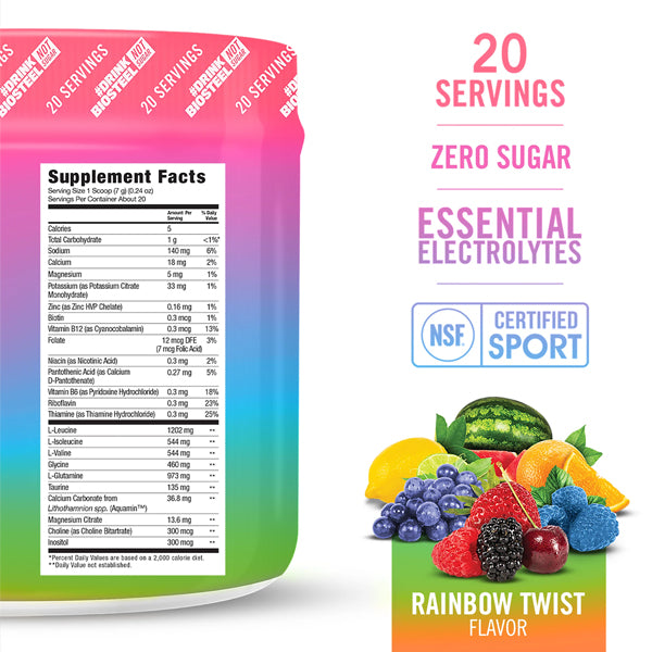 Vegan hydration supplement with natural ingredients for optimal performance