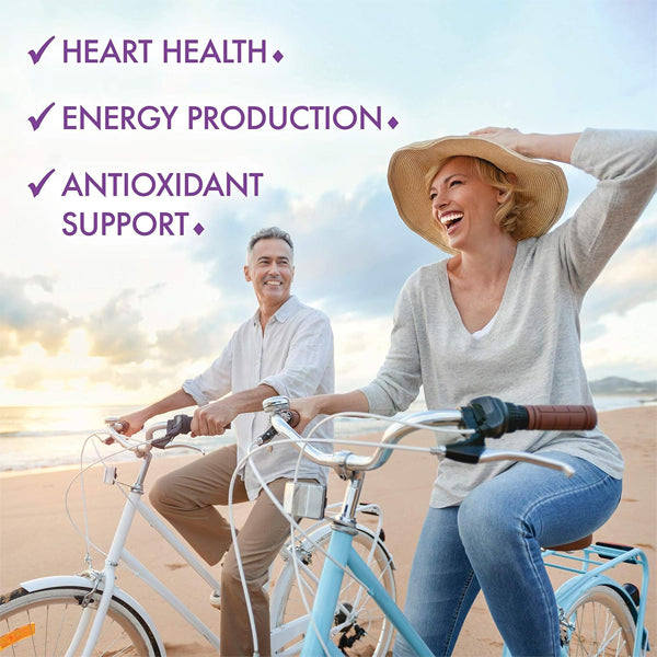 Person taking Ubiquinol softgels as part of daily health routine
