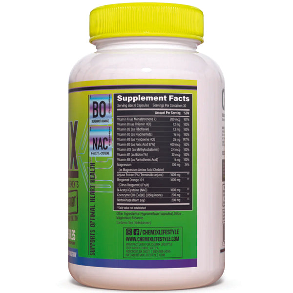 Capsules close-up showcasing natural blend of antioxidants and vitamins for cardiovascular support