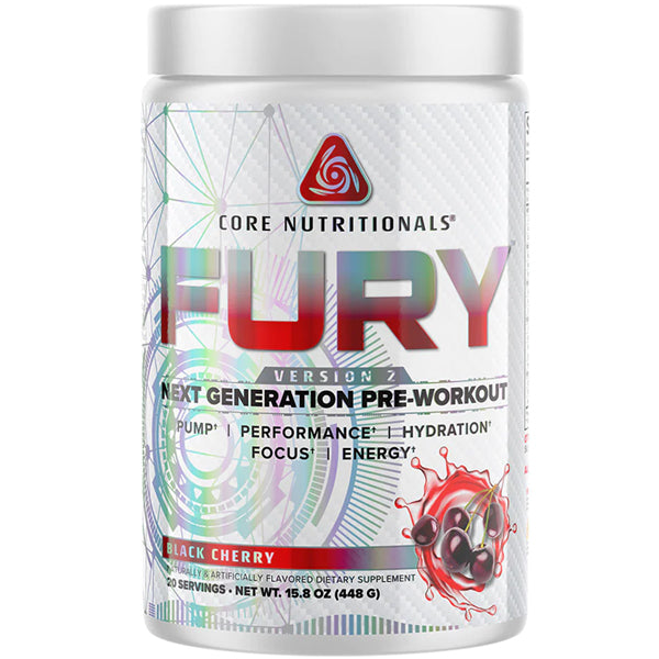 Athlete mixing Fury V2 pre-workout for enhanced focus and endurance