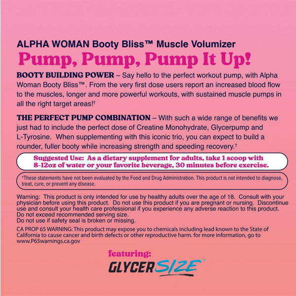 A woman enjoying Booty Bliss during her workout, emphasizing its use for glute enhancement.