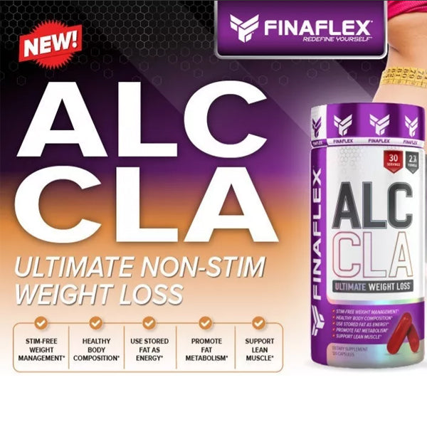 Lifestyle image of a fit individual taking the best CLA capsules for fat loss before a workout.