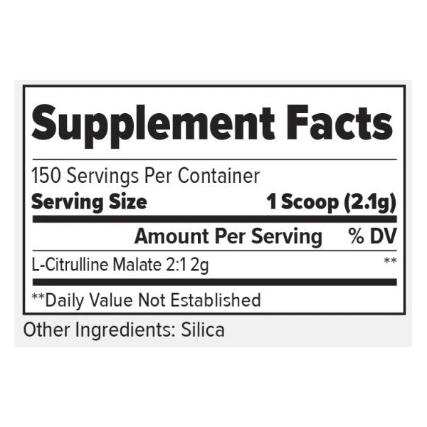 Close-up of citrulline malate powder in a shaker bottle, ideal for workout boost