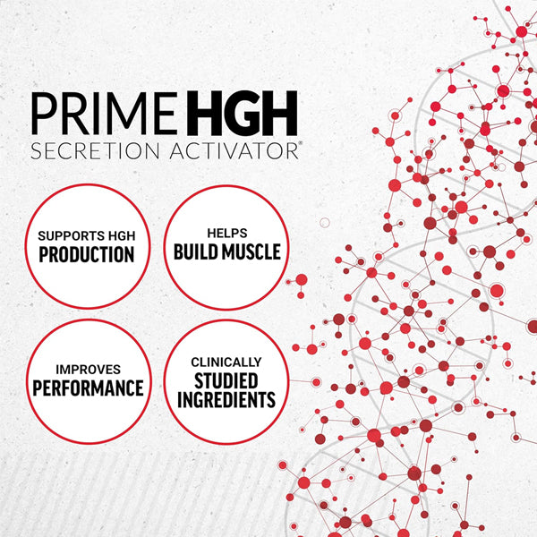 Athlete using Prime HGH Booster during a workout, demonstrating increased endurance and performance.