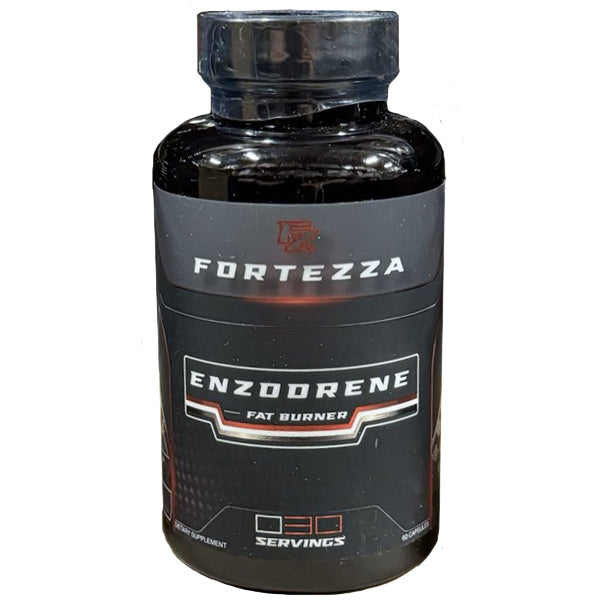 Fortezza ThermoBoost Fat Burner Capsules in a bright setting, showcasing their vibrant packaging.