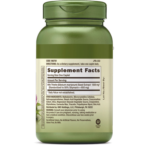 Close-up of vegetarian milk thistle capsules for detox and liver health