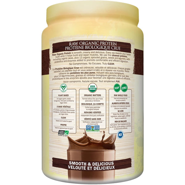 Vegan protein powder mixed in a glass of water for muscle gain