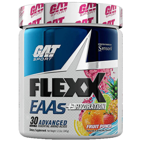 Athlete enjoying FLEXX EAAs drink post-workout for enhanced muscle recovery and energy.