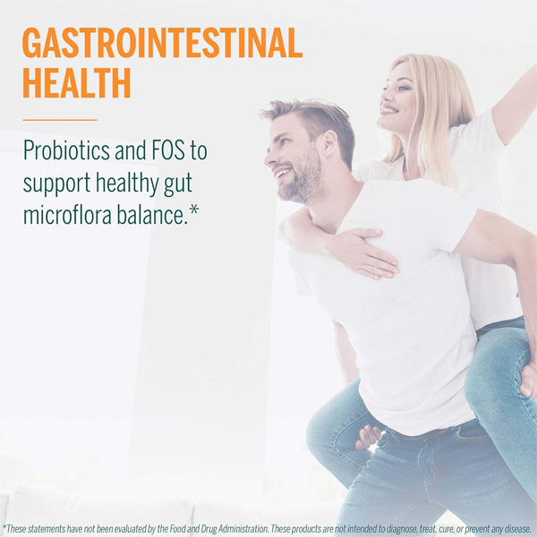 Close-up of Gut Harmony Probiotic Capsules showing the capsule size and color.