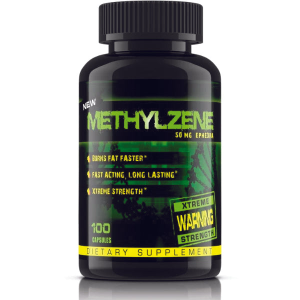 Hardrock Methylzene capsules for fat burning and energy boosting