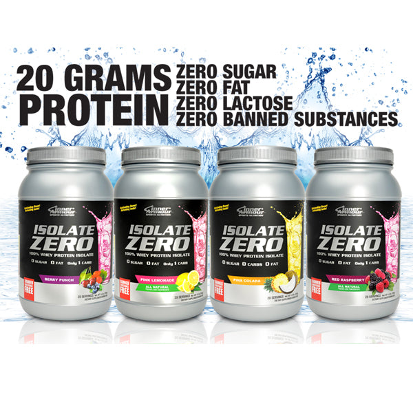 Inner Armour Isolate Zero Pina Colada Flavor - Delicious protein drink for athletes
