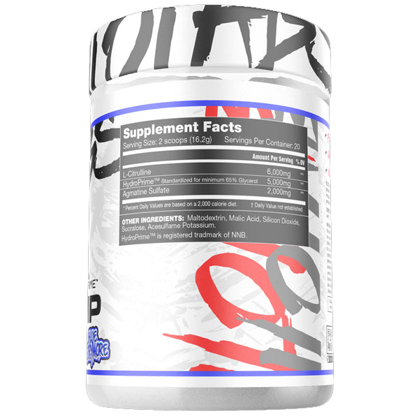 Athlete using Kilo Labs Key Pump before workout for vascularity and muscle pump