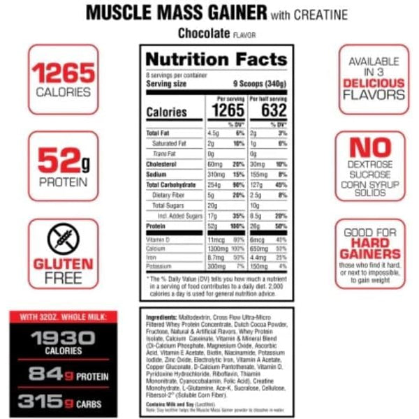 Athlete preparing a protein shake using Labrada Muscle Mass Gainer after a workout.