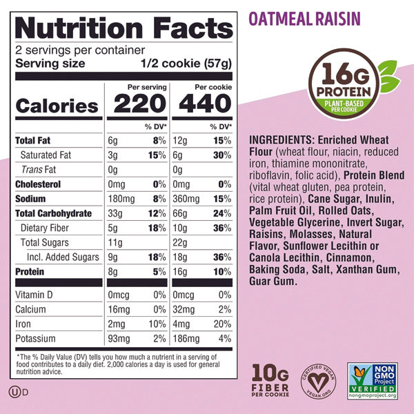Lenny & Larrys Complete Vegan Protein Cookies in a gym bag, perfect for athletes looking for healthy snacks.