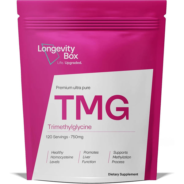 Close-up of TMG capsules in a supplement bottle for health and wellness
