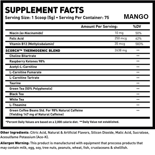Athlete mixing Man Sports Scorch thermogenic powder into a shaker for workout energy boost
