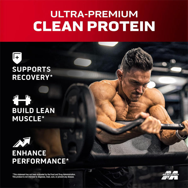 Athlete mixing whey protein powder for muscle recovery after workout