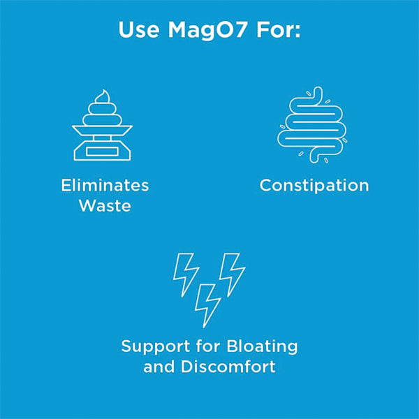 Vegan MagO7 capsules supporting overnight digestive detox