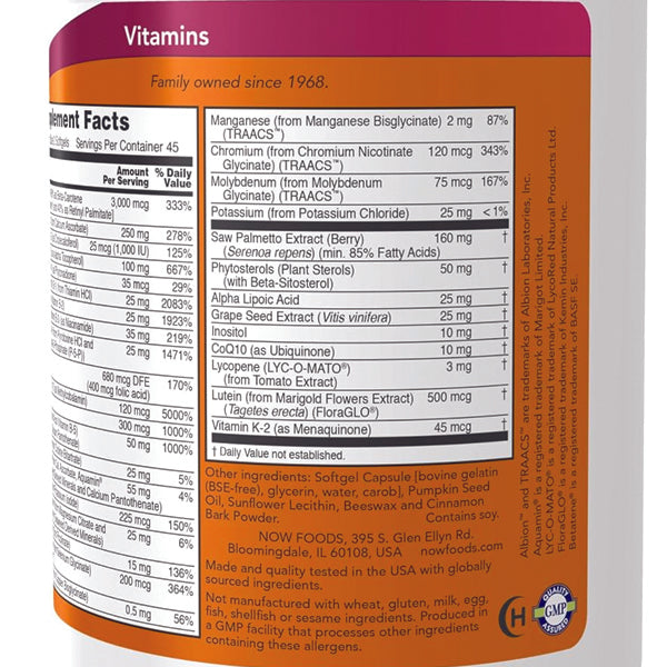 A hand holding VitalMan Mens Multivitamin Softgels, emphasizing its benefits for mens health.
