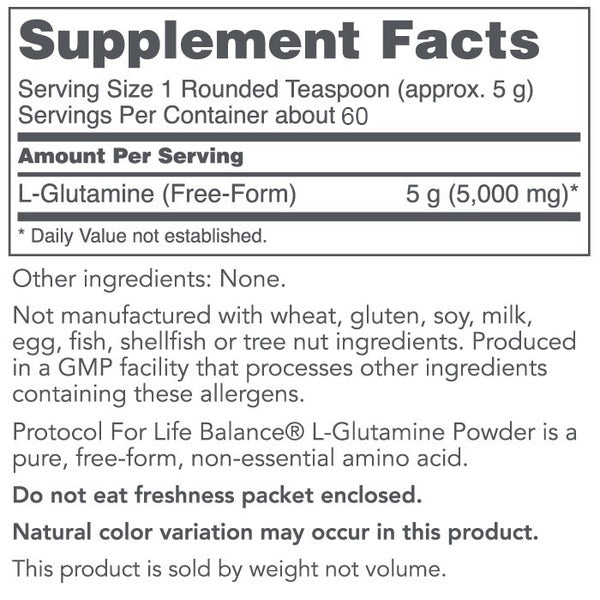 Scoop of UltraPure L-Glutamine Powder highlighting its fine texture, perfect for mixing into shakes.