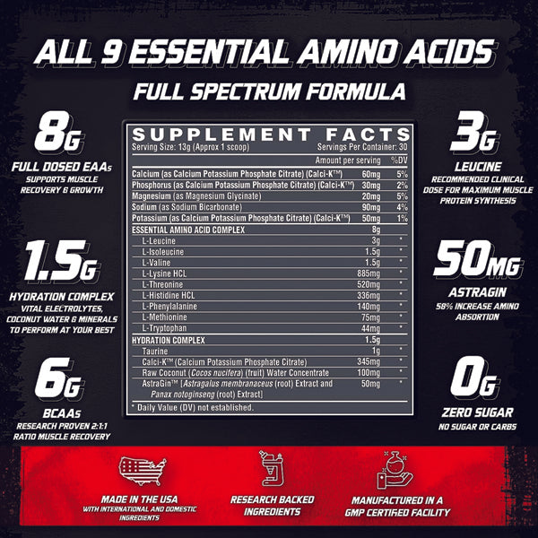 Athlete drinking EAA+ Hydration Fuel post-workout, emphasizing recovery and performance.
