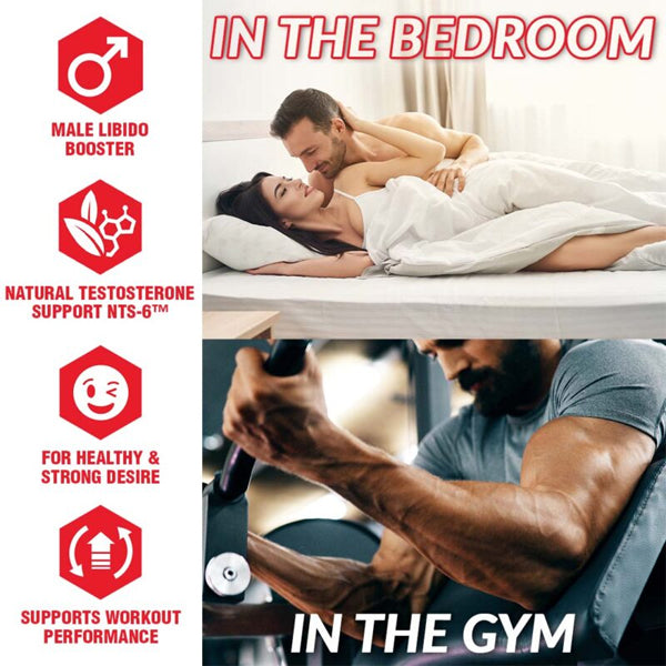 VITRIX capsules displayed with gym equipment, illustrating their performance-enhancing benefits.