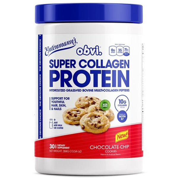 Close-up of the Radiant Collagen Protein Blend showcasing its rich texture and delicious flavors.
