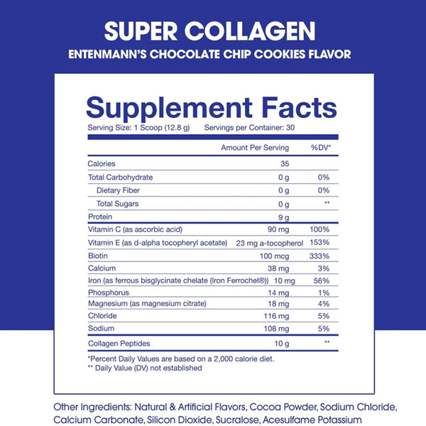 Radiant Collagen Protein Blend in a bright kitchen setting, emphasizing its health benefits for skin and hair.