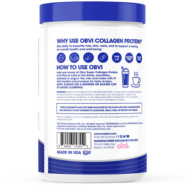 Radiant Collagen Protein Blend in a bright kitchen setting, emphasizing its health benefits for skin and hair.