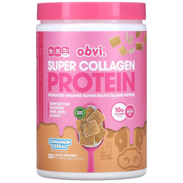 Happy woman holding a smoothie made with Radiant Collagen Protein, highlighting its benefits for glowing skin.