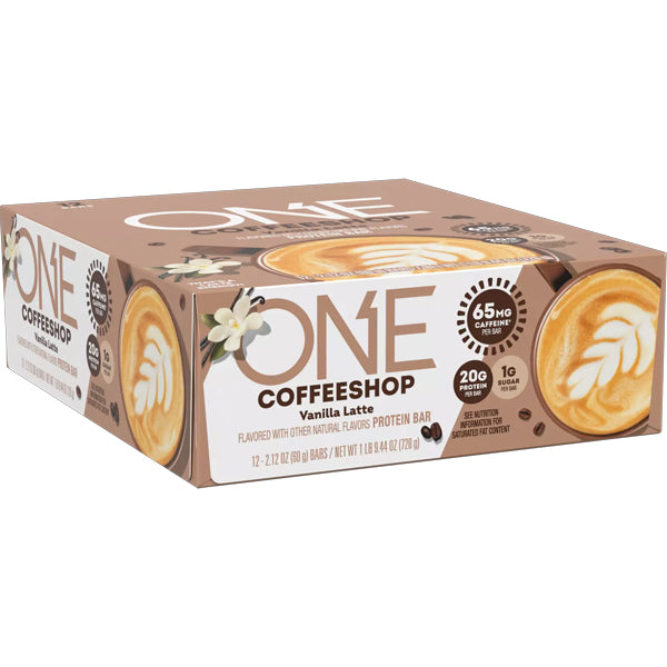Close-up of ONE Protein Bar with dessert flavor, showing rich texture and high protein content