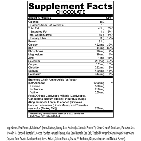 Athlete enjoying a shake made with Plant Fuel Performance Protein Blend.