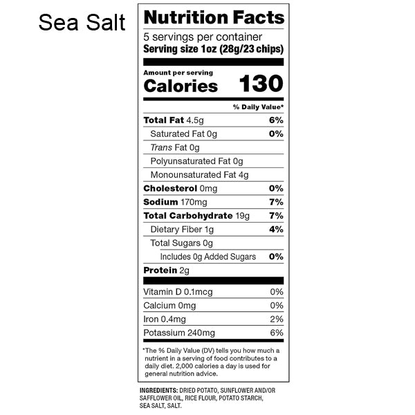 Close-up of crispy Popchips popped potato snack with seasoning, ideal for healthy snacking