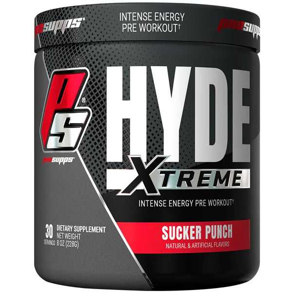 Athlete mixing Hyde Xtreme pre workout for high-intensity training