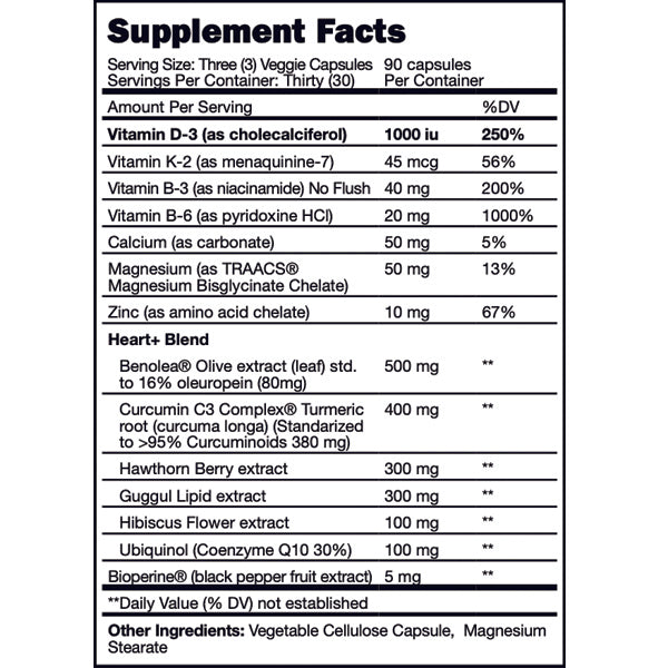 Vascular support capsules for seniors promoting cardiovascular wellness
