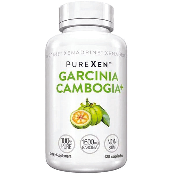 Garcinia SlimMax Plus Caplets - 600mg pure Garcinia extract for weight loss support.