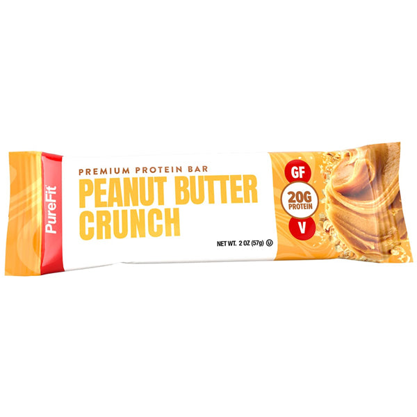 PureFit Premium Vegan Protein Bars packed in a box, ideal for convenient snacking.
