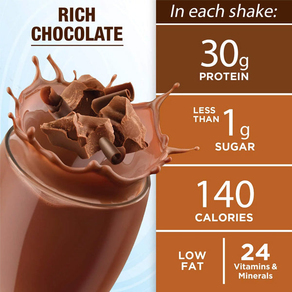 A refreshing Pure Protein Complete Shake surrounded by workout gear, emphasizing its use as a nutritional shake for active lifestyles.