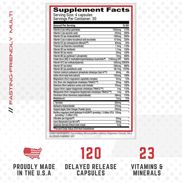 Close-up of the TRAACS minerals in Purus Labs MultiFast capsules, highlighting superior absorption for optimal health.