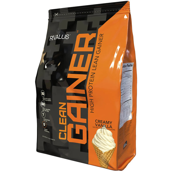 Athlete mixing Rival Nutrition Elite Mass Gainer in a shaker bottle, ready for post-workout recovery.